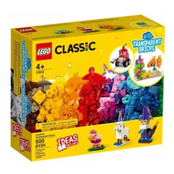 LEGO Classic 11013 Kreatywne Przezroczyste Klocki