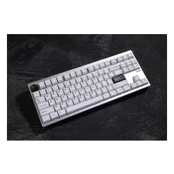 Klawiatura mechaniczna MCHOSE GX87 Ultra Vintage White Srebrny