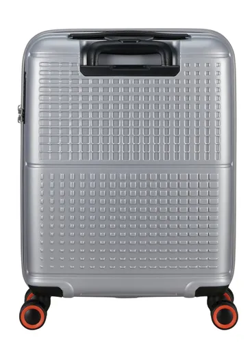 American Tourister GeoPop Bavul-metalik gümüş