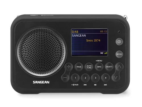 Radioodbiornik Sangean DPR-76BT Radio FM DAB+ Bluetooth Czarny