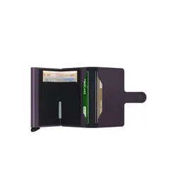 Компактный кошелек Secrid Miniwallet Matte RFID - темно-фиолетовый