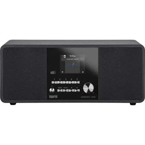 Radioodbiornik Imperial DABMAN i200 Radio FM DAB+ Internetowe Wi-Fi Czarny