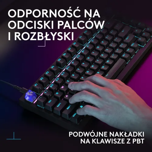 Klawiatura mechaniczna Logitech G316 X 75 Czarny