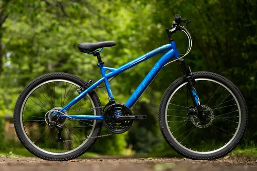 Rower dziecięcy HUFFY Extent 24 cali dla chłopca Niebieski