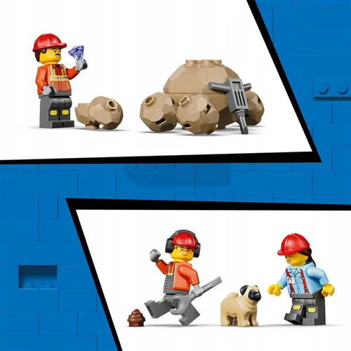 LEGO City 60494 Wywrotka i ładowarka czołowa, zestaw klocków 8+