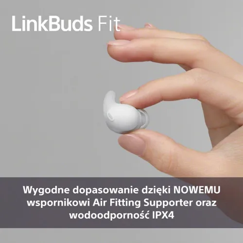 Słuchawki dokanałowe SONY LinkBuds WF-LS910 Różowy