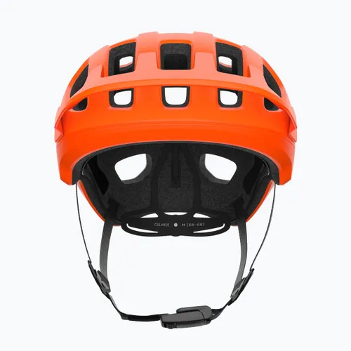 Kask rowerowy POC Cularis fluorescent orange matt/uranium black matt