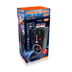 Głośnik Bluetooth Media-Tech PARTYBOX BT MT3150 18W Radio FM Czarny