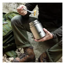 Termos na żywność Esbit Sculptor Stainless Steel Food Jug 750 ml stainless steel/matt
