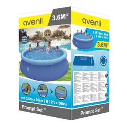 Basen AVENLI 17795 360 x 90 cm