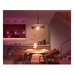 Inteligenta żarówka LED PHILIPS HUE 929003853502 8.1W E27 Bluetooth, Zigbee (2 szt.)