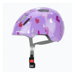 Kask rowerowy dziecięcy Alpina Ximo 2 Jr purple hearts gloss