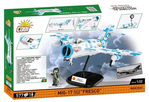 Klocki Cobi HC Cold War MiG-17 NATO Code 'Fresco'