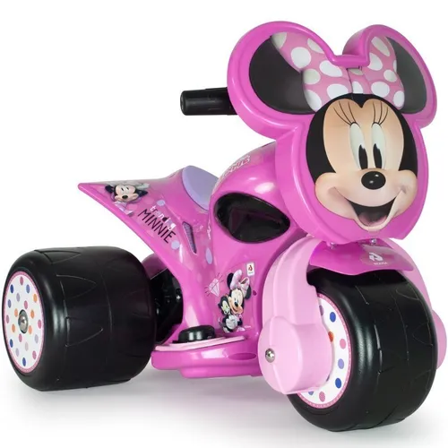 Motor Trójkołowy Quad Na Akumulator Injusa Myszka Minnie Samurai Dla Dzieci