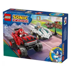 LEGO 77118 Sonic the Hedgehog Silver w samochodzie kontra Knuckles w monster trucku