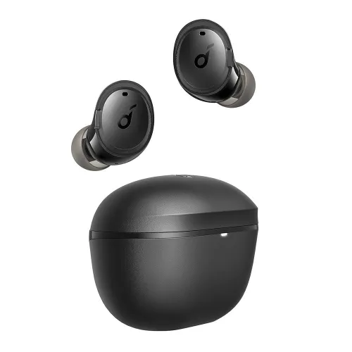 Słuchawki bezprzewodowe Soundcore DOT 3i v2 Dokanałowe Bluetooth 5.2 Czarny