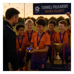 Głośnik Bluetooth Musicmate MM-SB40-N FootballWave LED 5W Niebieski