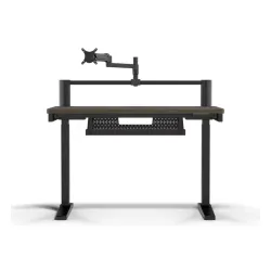 Biurko Corsair Platform:4 Elevate (z regulacją) 120cm Regulacja wysokości Drewno bejcowane na kolor ciemnoorzechowy