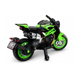 Motor Na Akumulator Dla Dziecka Xw-07 Podświetlane Koła LED Eva Skóra Radio