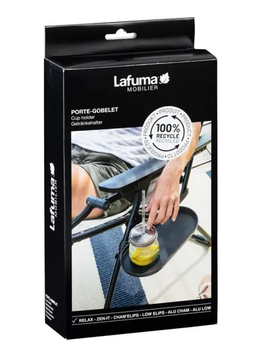 Uchwyt na kubek do fotela relaksacyjnego Lafuma Mobilier - black