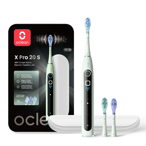 Szczoteczka soniczna Oclean X Pro 20 Set Zielony
