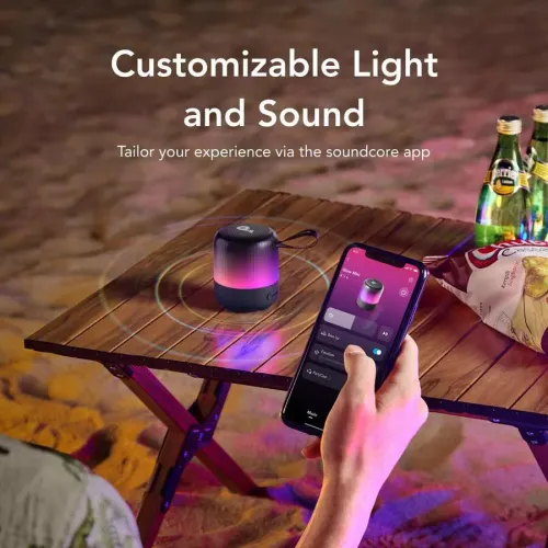 Głośnik Bluetooth Soundcore Glow Mini 8W Czarny