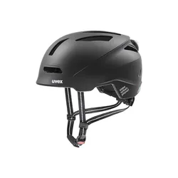 Kask rowerowy Uvex Urban Planet Led - blk matt/blk matt
