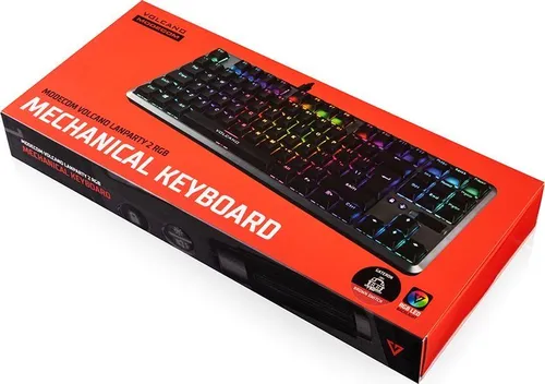 Klawiatura Modecom Volcano Lanparty 2 Gateron Blue (K-MC-LANPARTY2-U-RGB-BLUE)