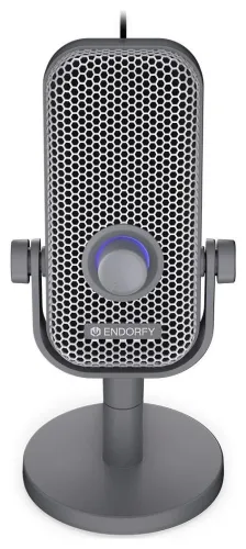 Mikrofon Endorfy Solum Voice S Alt Gray Przewodowy Pojemnościowy Szary