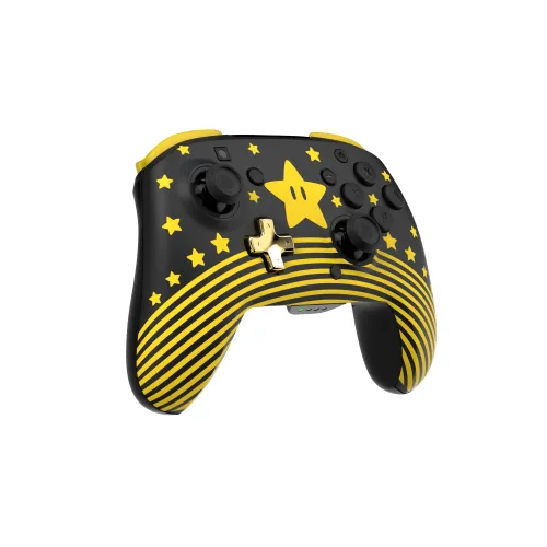 Pad Turtle Beach Rematch Wireless Controller Super Mario Star do Nintendo Switch / Switch 2 Czarno-Żółty