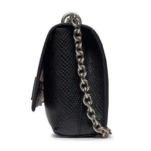 Calvin Klein blugi sculptate Lambou sac cu Chain25 șarpe K60k611521 Negru BEH