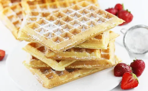 Gofrownica Dezal 301.4.1 LWN 1300W Czerwony