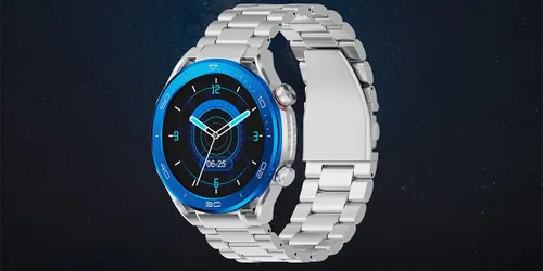 Smartwatch IMIKI Xplorer Oyster Srebrno-niebieski