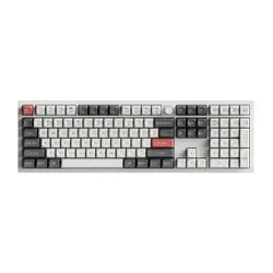 Klawiatura gamingowa Keychron Q6U-P4 100% Milk POM Banana Switch RGB Hot-Swap 8K