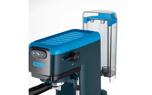 Экспресс для кофе колбовый Ariete Smart Slim Espresso 1399/18, 1300 Вт, синий, кофемашина эспрессо