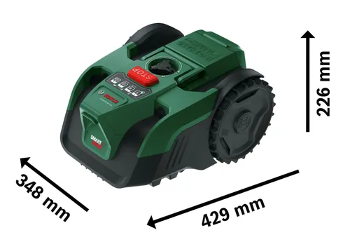 Robot koszący BOSCH Visimow 18V-100 06008E1002 Bez przewodu ograniczającego