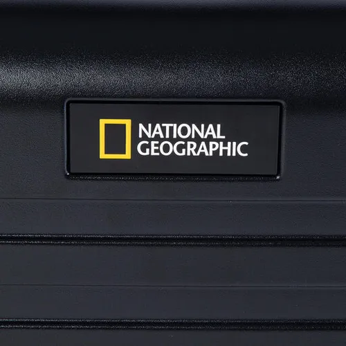 Средний жесткий чемодан National Geographic Cruise N164HA.60.06 Black