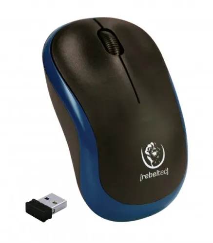 Myszka Rebeltec METEOR Blue Czarno-Niebieski