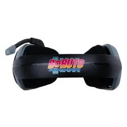 Słuchawki bezprzewodowe z mikrofonem Konix Boruto Gaming Headset dla konsol Nauszne Czarno-niebieski