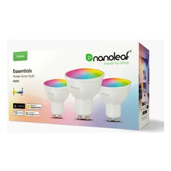 Inteligentna żarówka LED NANOLEAF Essentials Smart ICNF080B023GU10 5W GU10 Matter (3 szt.)