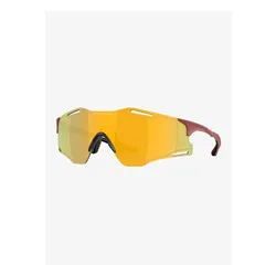 Okulary przeciwsłoneczne Oakley Cybr Zero - matte iron red/prizm 24k