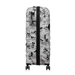 Walizka duża American Tourister Wavebreaker Disney - Minnie comics white