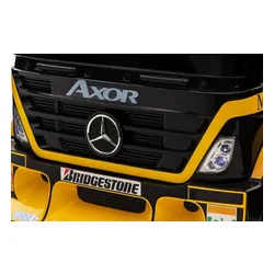 Auto Na Akumulator Ciężarówka Mercedes Z Naczepą Xmx622B LCD Mp4 Eva Skóra LED