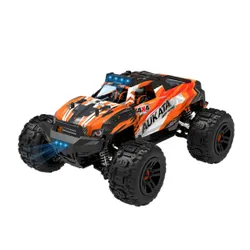 Zdalnie sterowany samochód COIL terenowy Auto 4x4 pilot terenowy 40km/h duży na  pilota pomarańczowy 1:8