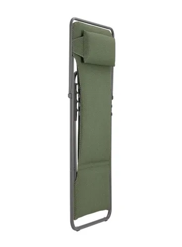 Leżak z zagłówkiem Lafuma Mobilier Maxi Transat Plus BeComfort® - olive green