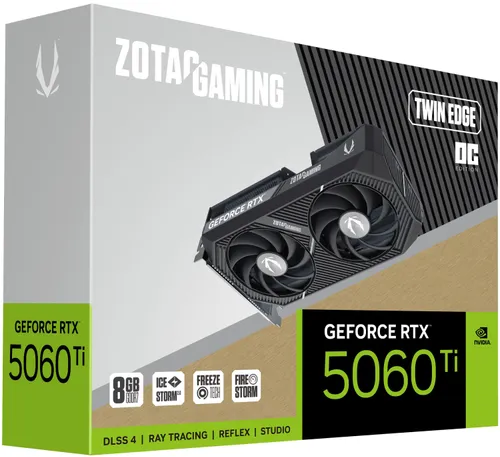 Karta graficzna ZOTAC Gaming GeForce RTX 5060 Ti Twin Edge OC 8GB DLSS 4