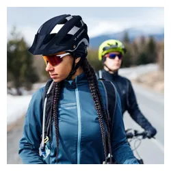 Kask rowerowy WOZINSKY HT-001VCS Czarno-srebrny MTB (rozmiar L)
