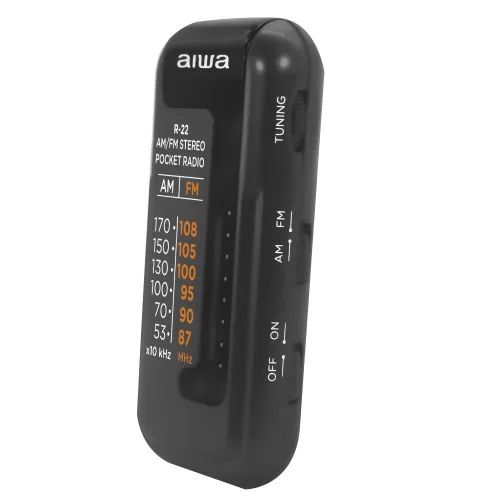 Radioodbiornik Aiwa R-22BK Radio FM Czarny