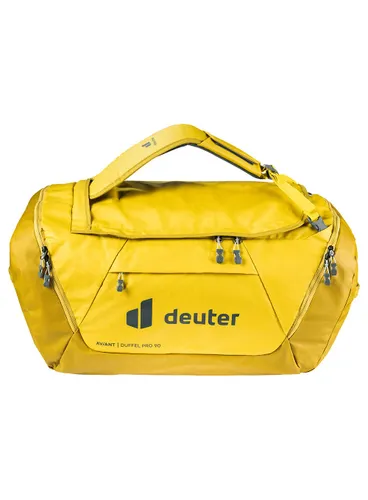 Складная дорожная сумка Deuter Aviant Duffel Pro 90-corn / turmeric