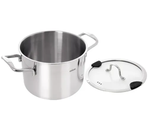 Garnek ze stali nierdzewnej z pokrywką VENICE 2,3 l